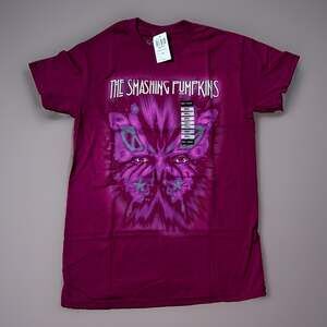 The Smashing Pumpkins Butterfly Face T-Shirt Size SMALL New With Tags